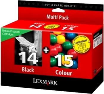 Lexmark Nr. 14A + Nr. 15A Doppelpack (80D2979)