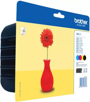 Brother LC-121 Multipack 4-farbig (LC121VALBPDR)