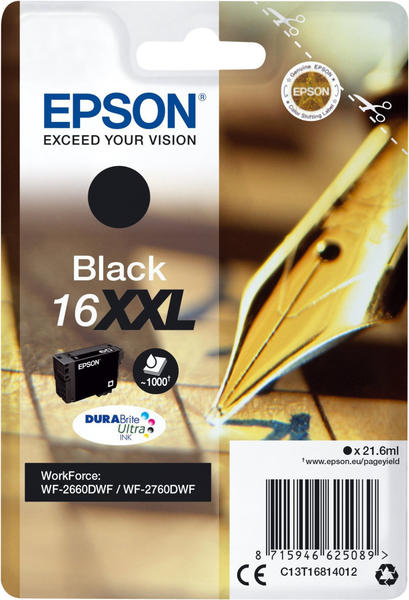 Epson 16XXL schwarz (C13T16814010)