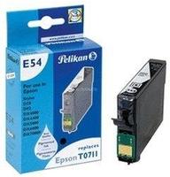 TTS Solution Kompatible Epson T-0711 Premium Tintenpatrone mit Chip, Schwarz