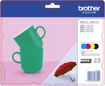 Brother LC-227XL Multipack 4-farbig (LC227XLVALBPDR)