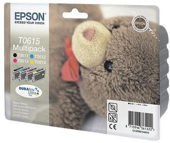 Epson T0615 Multipack 4-farbig (C13T06154010)