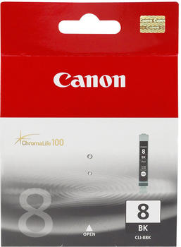 ToMax Kompatibel zu Canon 0620 B 001 / Canon Cli-8 bk Schwarz