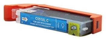kompatible Ware kompatibel zu Canon CLI-551XL cyan