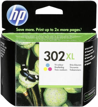 Hewlett-Packard HP Nr. 302XL 3-farbig (F6U67AE)