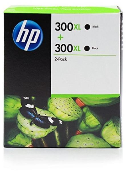 HP Nr. 300XL schwarz Doppelpack (D8J43AE)