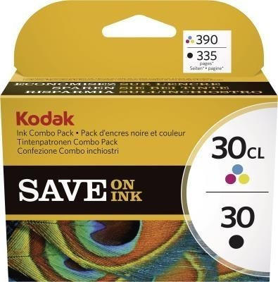 Kodak 30 schwarz + CMY