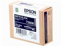 Original Epson C13T580800 / T5808 Tintenpatrone schwarz matt