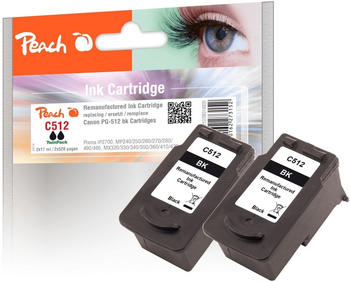 Peach PI100-212 ersetzt Canon PG-512 schwarz