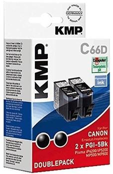 KMP C66D ersetzt Canon PGI-5BK schwarz (1504,0021)