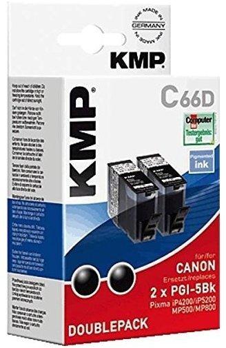 KMP C66D ersetzt Canon PGI-5BK schwarz (1504,0021)