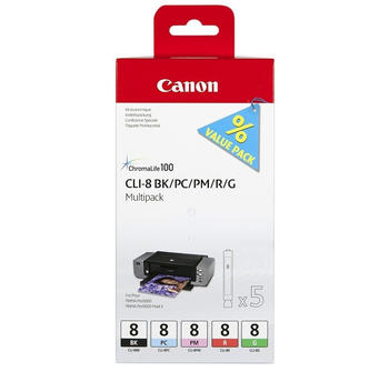 Canon CLI-8 Multipack 5-farbig (620B027)