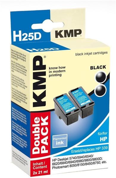 KMP H25D ersetzt HP 339 schwarz