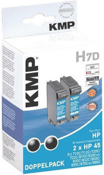 KMP H7D ersetzt HP 45 schwarz (0927,4021)