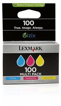 Lexmark Nr. 100 Multipack 3-farbig (14N0849)