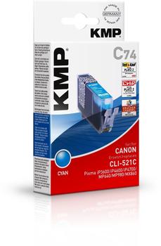 KMP C74 ersetzt Canon CLI-521C cyan (1510,0003)
