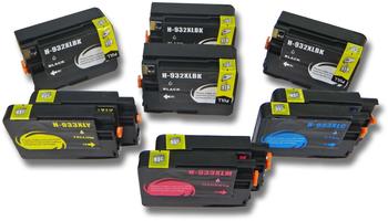 kompatible Ware 10x kompatible Ersatz Tintenpatrone Druckerpatrone Set mit Chip für Drucker HP Officejet 6100