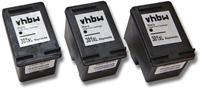 vhbw 3x kompatible Ersatz Tintenpatrone Druckerpatrone Set für HP Envy 4500, 4502, 4504 E-All-In-One wie HP 301, 301xl, CH563EE.
