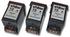 vhbw 3x Druckerpatronen Tintenpatronen Set für Samsung SF-4000, SF-4020, SF-4100, SF-4108, SF-4120 wie Samsung INK-M10, Lexmark 13400HC.