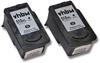 vhbw 2x Druckerpatronen Tintenpatronen Set für Canon Pixma MX410, MX420, MP252, MP272 wie Canon PG-510, PG-510XL.