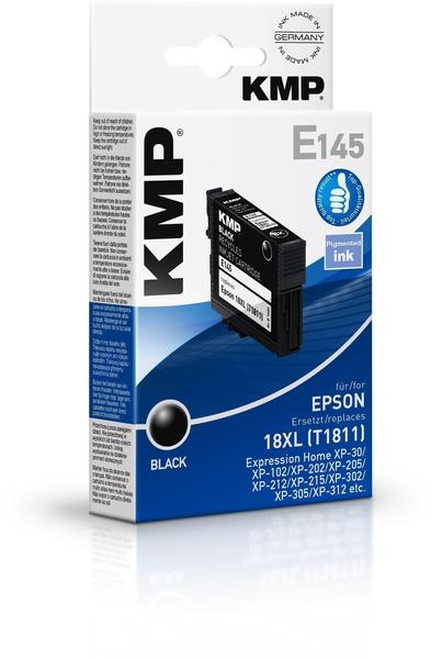 KMP E145 ersetzt Epson 18XL schwarz (1622,4001)