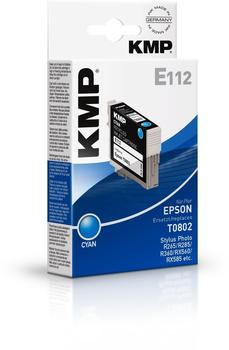 KMP E112 ersetzt Epson T0802 cyan