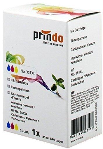 kompatible Ware Tintenpatrone Prindo PRIHPCB338EE Prindo 374931 color Original