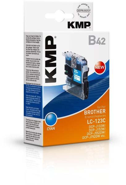 KMP B42 ersetzt Brother LC-123C cyan (1525,0003)