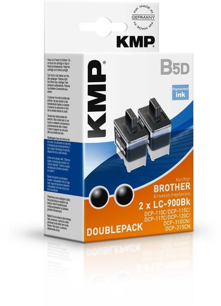 KMP B5D ersetzt Brother LC-900BK schwarz (1034,0021)
