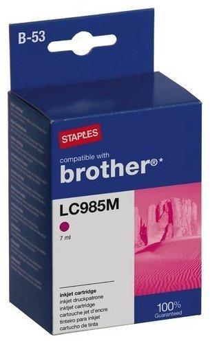 Staples kompatibel zu Brother LC-985M magenta