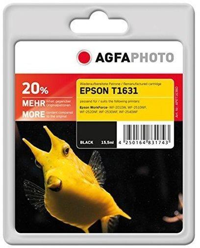 AgfaPhoto APET163BD ersetzt Epson T1631 schwarz