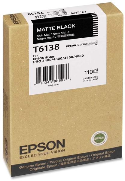 Epson T6138 Mattschwarz