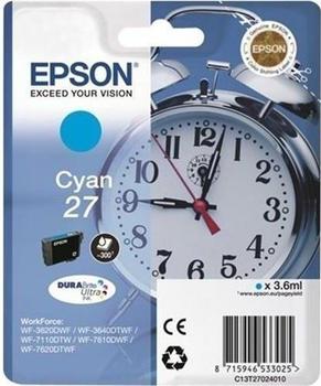 Epson 27 cyan (C13T27024010)