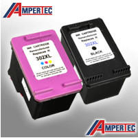 Ampertec 2 Tinten für HP D8J45AE 301XL schwarz