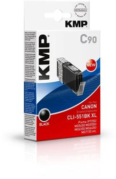 KMP C90 ersetzt Canon CLI-551BK XL schwarz (1520,0001)