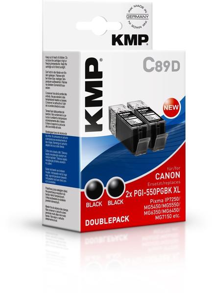 KMP C89D ersetzt Canon PGI-550PGBKXL schwarz (1518,0021)