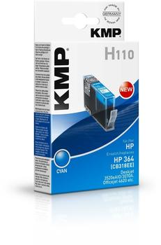 KMP H110 ersetzt HP 364 cyan (1714,8003)