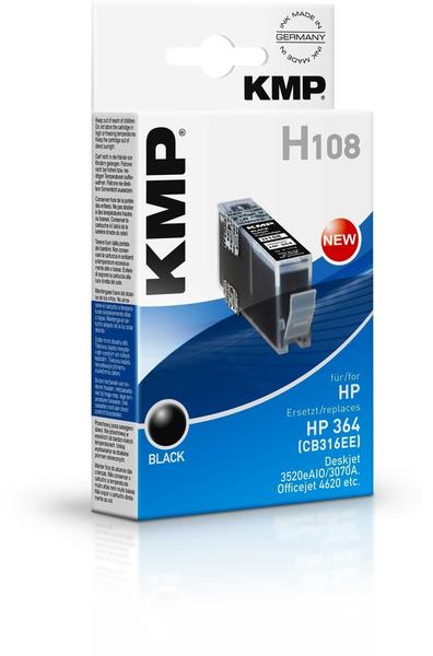 KMP H108 ersetzt HP 364 schwarz (1712,8001)