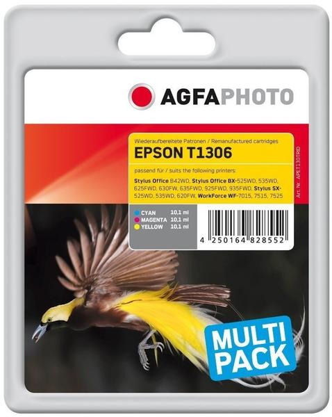 AgfaPhoto kompatibel zu Epson T1306 CMY (APET130TRID)
