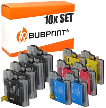 Bubprint 36033111 ersetzt Brother LC-1100 10er Pack
