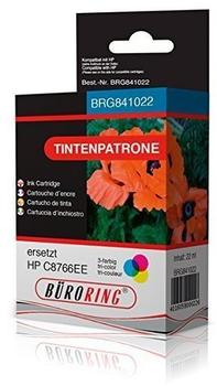 Büroring Büroring Dreikammer-Farbdruckpatrone für HP DeskJet 5740,6540,6540,