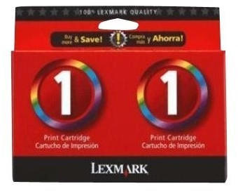 Lexmark Nr. 1 Doppelpack (80D2955)