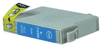 ToMax Kompatibel zu Epson C 13 T 07124011 / Epson T0712 Patrone Cyan