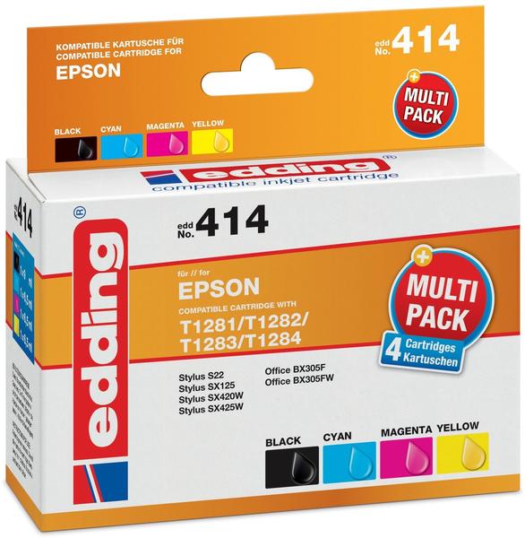 edding EDD-414 ersetzt Epson T1285M magenta