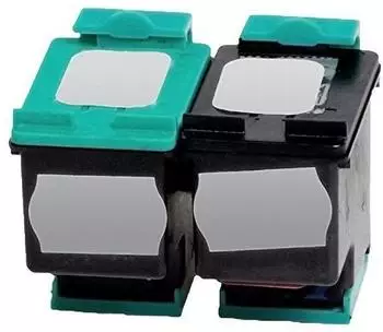 Ampertec 2 Tinten f&uuml;r HP No 338+343 schwarz+3-farbig