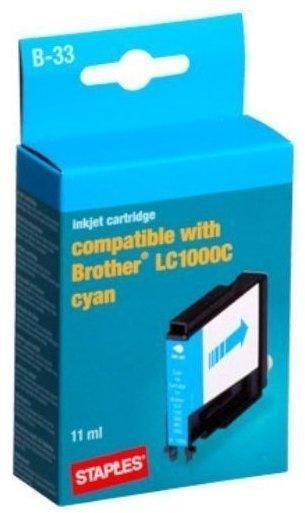 Staples Staples Tinte f.Brother DCP130c/330c cyan 11ml