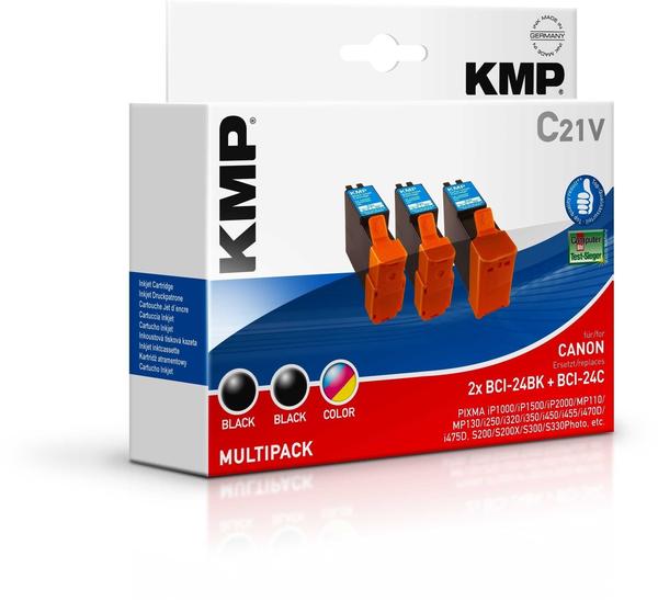 KMP C21V (schwarz+farbe) Vorteilspack