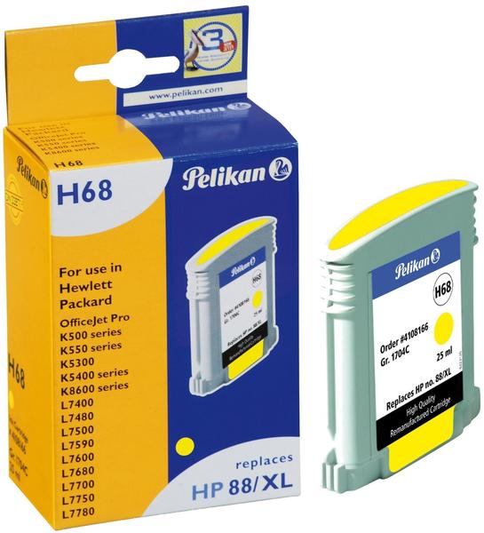 Pelikan H68 ersetzt HP 88XL gelb (4108166)