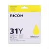 Ricoh 405691, Ricoh Gel Cartridge 405691 GC-31Y yellow OEM 1.750 A4-Seiten