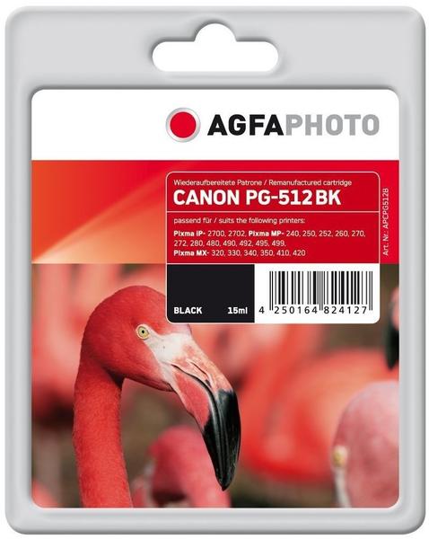 AgfaPhoto APCPG512B ersetzt Canon PG-512 schwarz